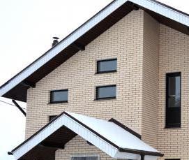 Облицовочный кирпич из пенопласта - модель 4