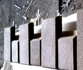 Облицовочный кирпич из пенопласта - модель 2