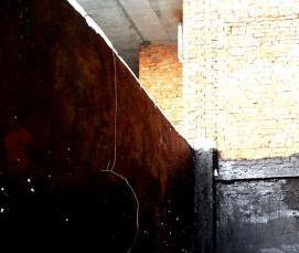 Обмазочная гидроизоляция подвала - тип 1