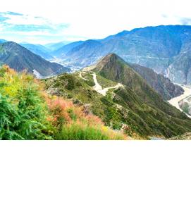 Обои флизелиновые: горы - модель 1