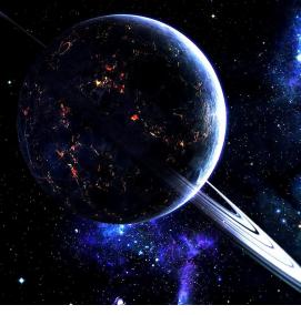 Обои флизелиновые: космос - тип 4