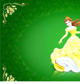 Обои флизелиновые: принцессы - вариант 2