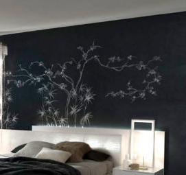 Обои на стену в спальне флизелиновые - вариант 4