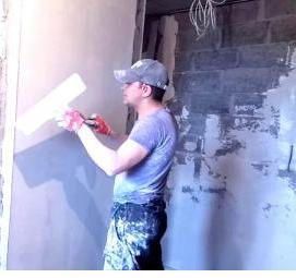 Обои под покраску крупная штукатурка - тип 3