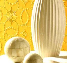 Обои под покраску: листья - модель 1