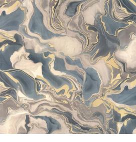 Обои синие виниловые - тип 4