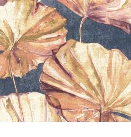 Обои синие виниловые - тип 3