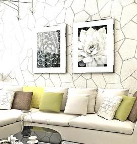 Обои в зал цветные - модель 3