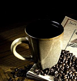 Обои виниловые: кофе - тип 2