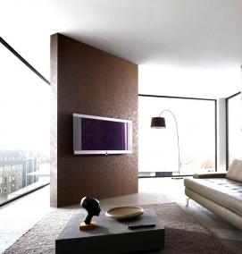 Обои виниловые: лен - тип 3