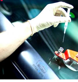 Оборудование для ремонта сколов и трещин - тип 4