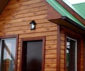 Обшивка дома металлическим ом - тип 2