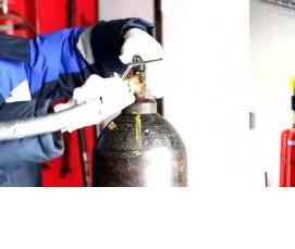 Обслуживание газовых систем пожаротушения - модель 4