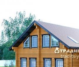 Оцилиндрованное бревно 160 мм - вариант 4