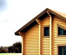 Оцилиндрованное бревно 160 мм - вариант 2