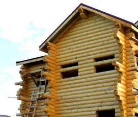 Оцилиндрованное бревно 22 см - тип 3