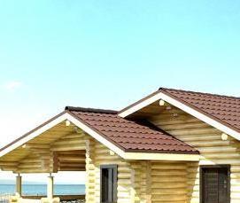 Оцилиндрованное бревно 280 мм - тип 1