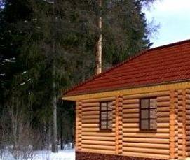 Оцилиндрованный брус - тип 1