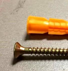 Оцинкованные дюбеля - модель 1