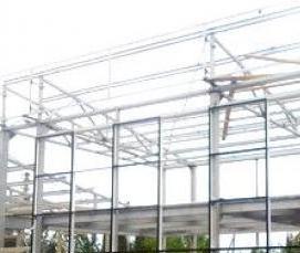 Одинарное фасадное остекление - вариант 4