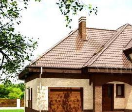 Одноэтажный дом сборный - вариант 2