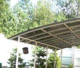 Односкатный  для автомобиля - модель 1