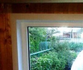 Одностворчатое пластиковое окно - модель 4