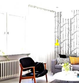 Однотонные цветные обои - вариант 4