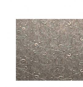 Огнеупорная декоративная панель для печи - вариант 1