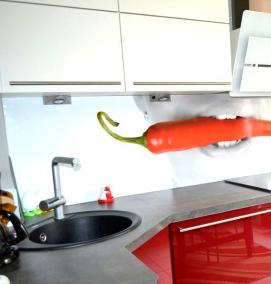 Огнеупорный фартук для кухни - модель 3