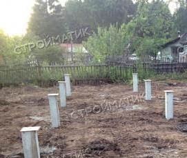 Оголовки жб свай - модель 3