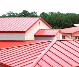 Ограждение кровли из сэндвич панелей - модель 2