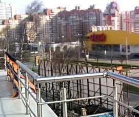 Ограждение кровли крыши - тип 1