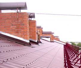 Ограждение кровли крыши - тип 4