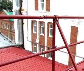 Ограждение кровли крыши - тип 3