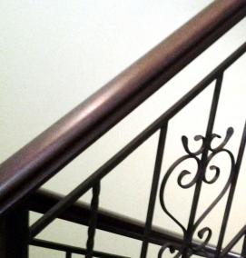 Ограждение лестницы - модель 4