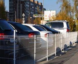 Ограждение парковок - вариант 3