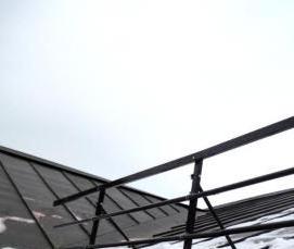 Ограждение скатной кровли - тип 4