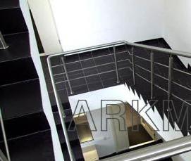 Ограждение стационарных лестниц - вариант 3