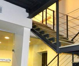 Ограждения лестниц в стиле лофт - модель 3