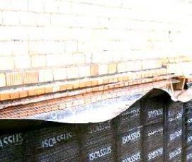 Оклеечная горизонтальная гидроизоляция стен - тип 1