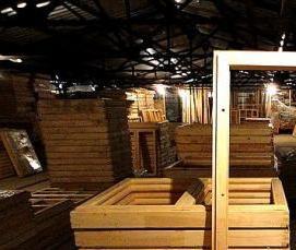 Окна деревянные одинарные - тип 4