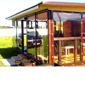 Окна раздвижные алюминиевые для веранды - тип 1