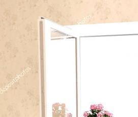 Окно пластиковое белое - вариант 2