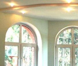 Окно пластиковое с аркой - тип 3