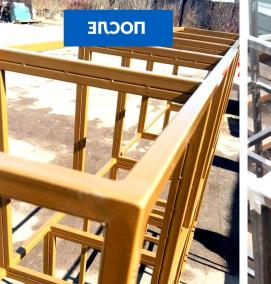 Окраска профильной трубы - тип 1