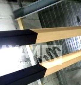 Окраска профильной трубы - тип 2