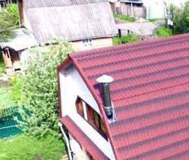 Ондулин черепица красный - тип 2