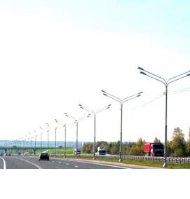 Опора освещения оцинкованная - тип 3