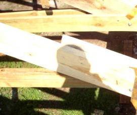 Опорный брус - тип 1